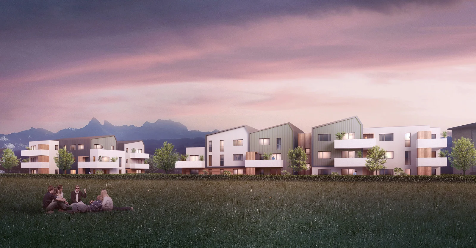 Logements collectifs Champ Dunand