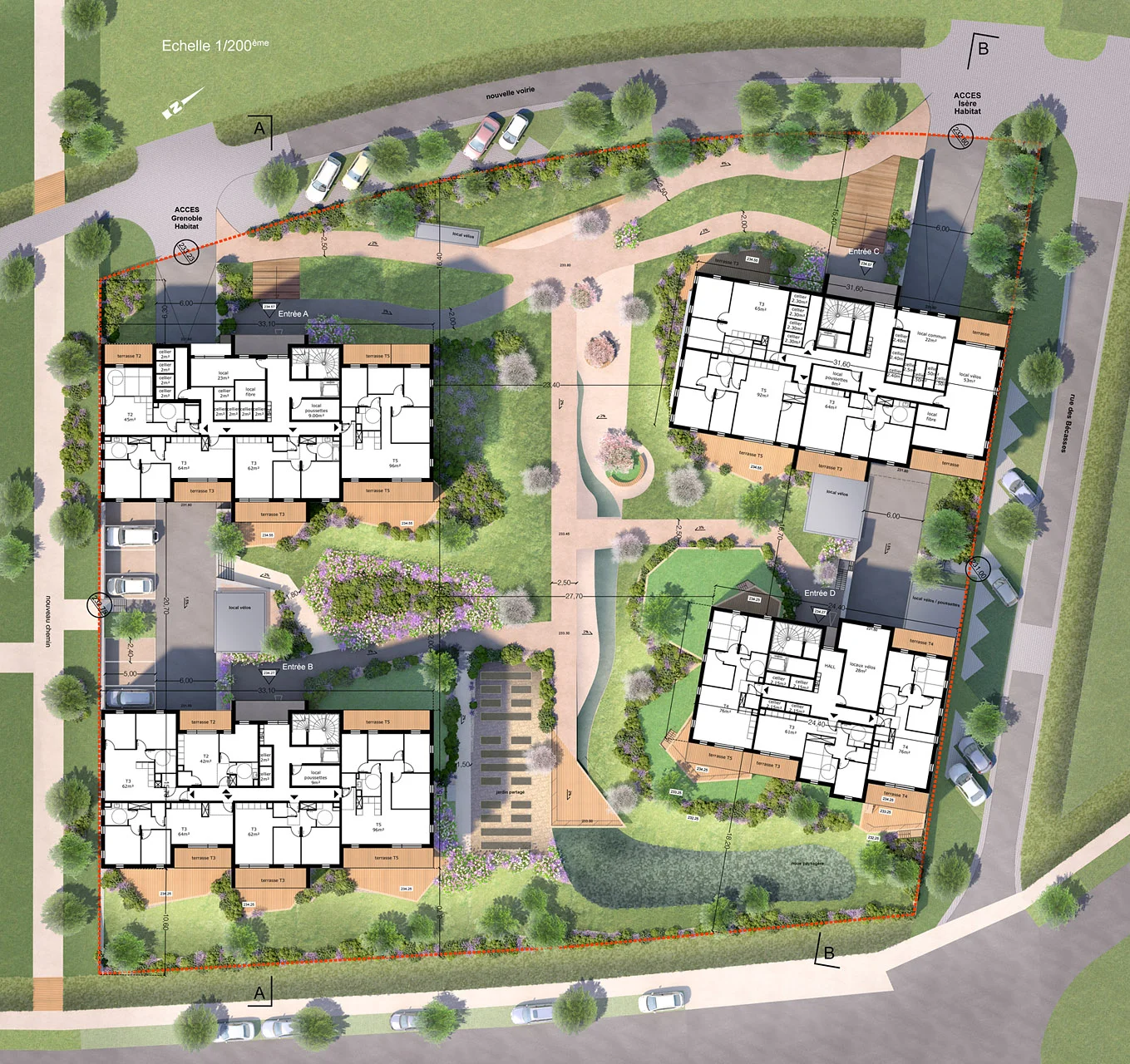 Quartier durable - Écoquartier de Crolles
