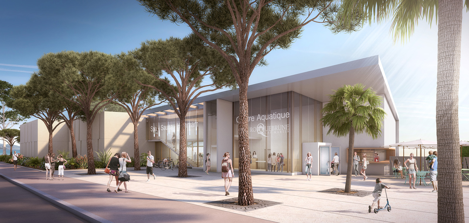 Nouvelle piscine municipale de Roquebrune-Cap-Martin