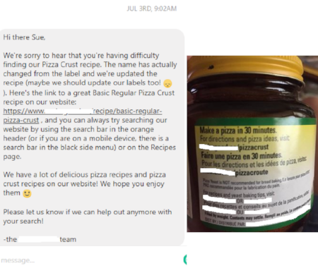 A response 4 days later. 