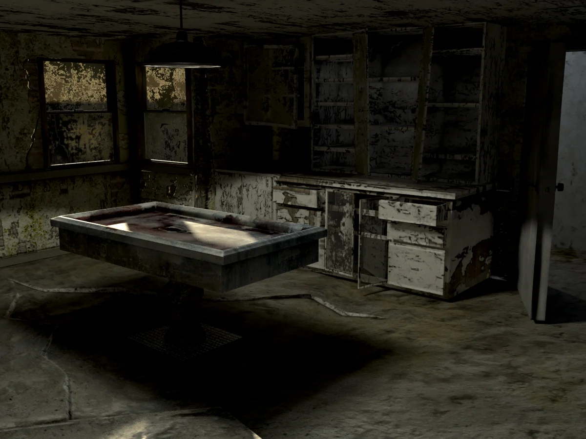 Morgue Lab (Low Poly)