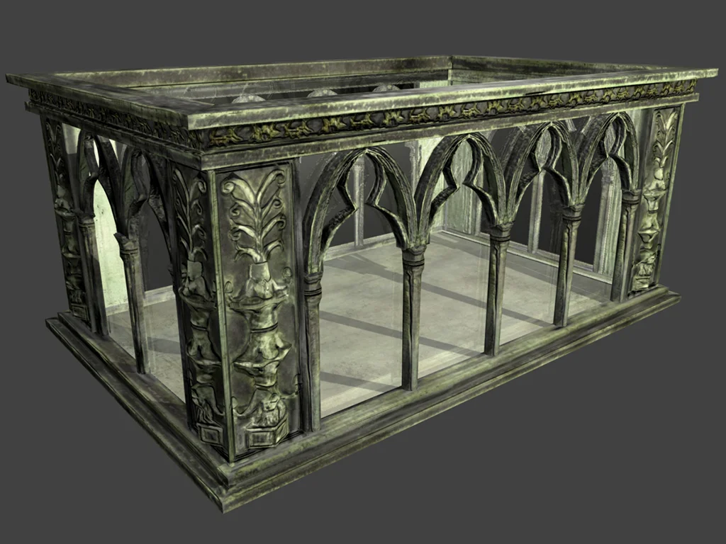 Ornate Box (Low Poly)