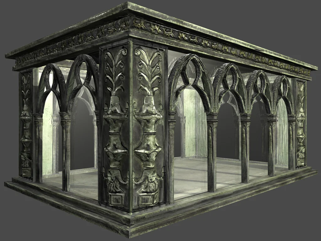 Ornate Box (Low Poly)