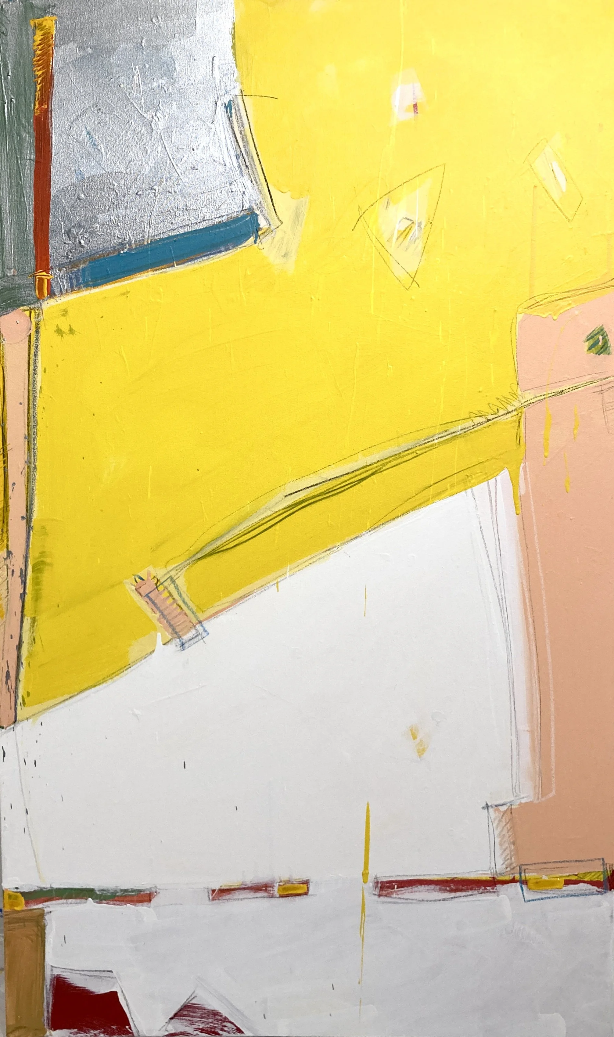 ‘findingMYfeet’ 5’sq #5canvas of 8 total - my entry hosted @deVos center in grandRapids sept18 thru oct4 - installs sept2 with artist reception sept18 from 6-8pm