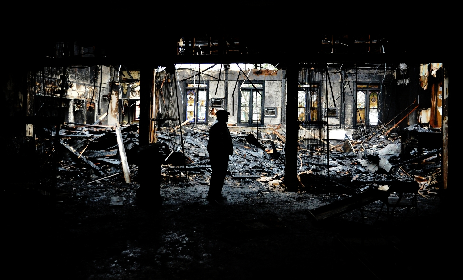  Church Fire Aftermath /&nbsp; The Daily Journal  