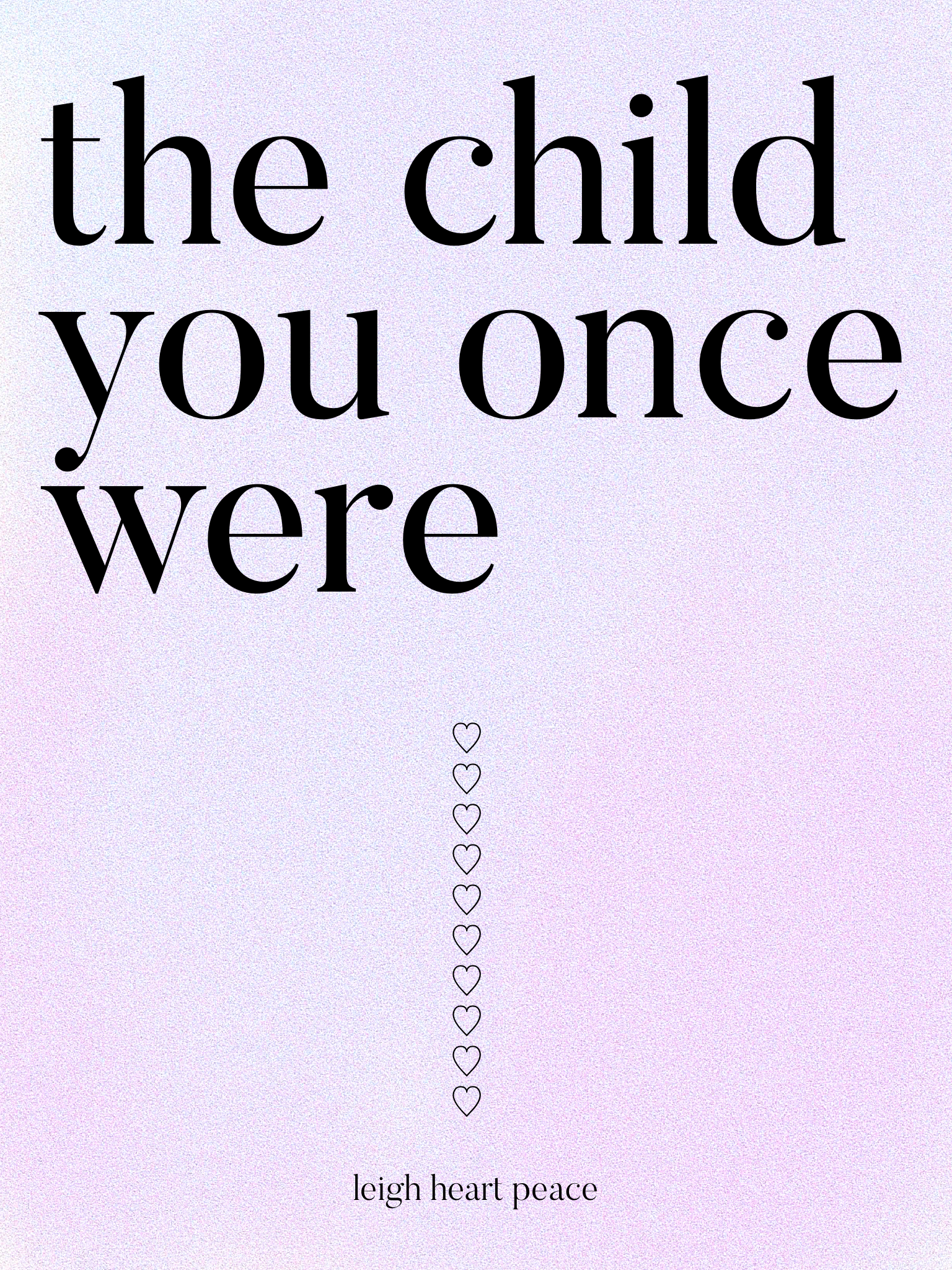 Inner Child &amp; Present Self Connection