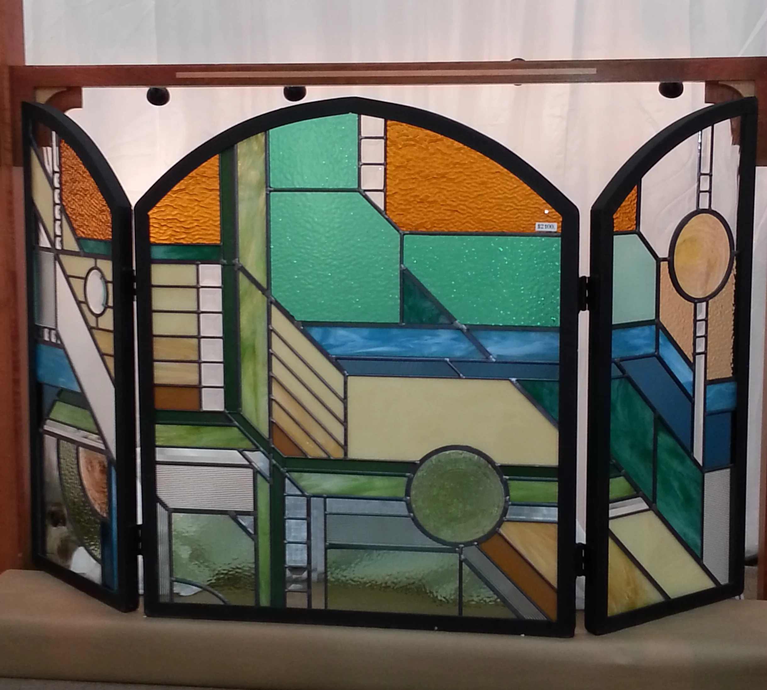 Metal Fireplace Screen