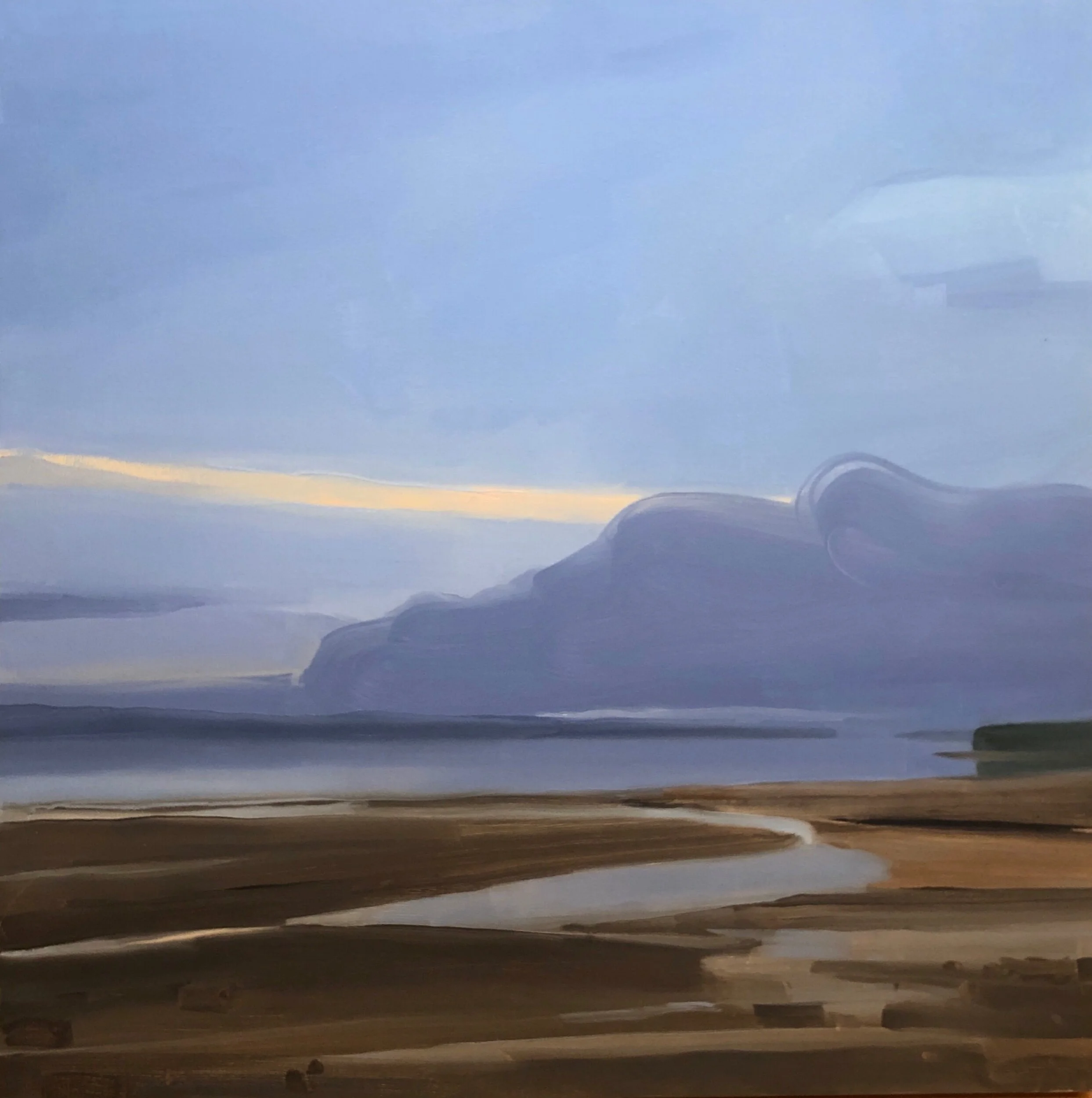 Clouds and Beach Near Castine