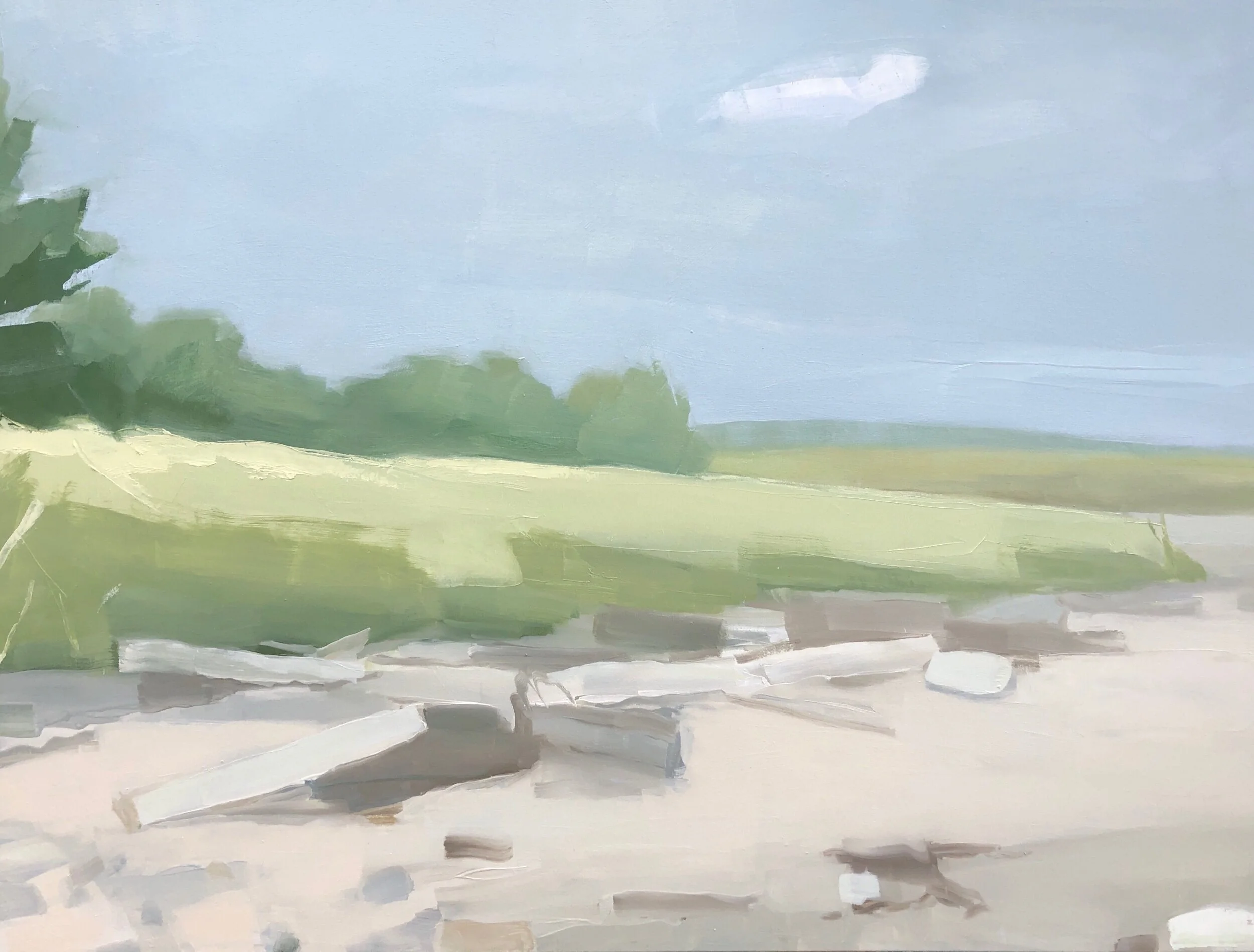 Beach Near Castine