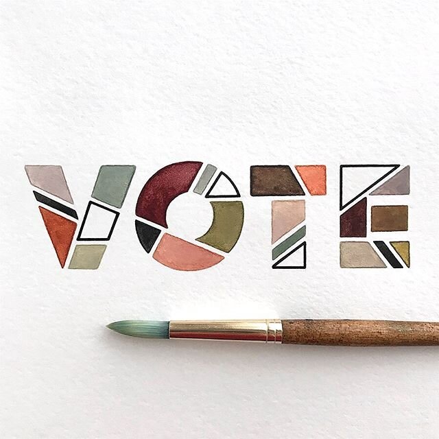 Vote for change! These past months and weeks have highlighted the glaring injustices of our systems. Things cannot stay the same. Please vote! Be safe &amp; wear a mask. ⁣
⁣
ELECTION DATES: June 9th: West Virginia, Georgia, North Dakota, Nevada, and 