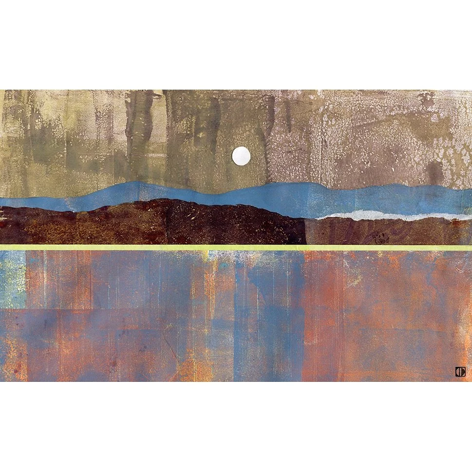 Textures on textures. My happy place. Also, look, I&rsquo;ve posted 3 weeks in a row, I deserve a cookie now. :) #monotype #gelliplate #collage