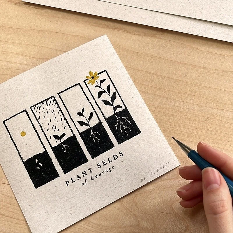 Adding this little mini to every print order for a week to celebrate spring 🌼 Thanks for being here 💛