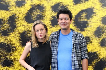 El director Destin Cretton y la actriz principal Brie Larson