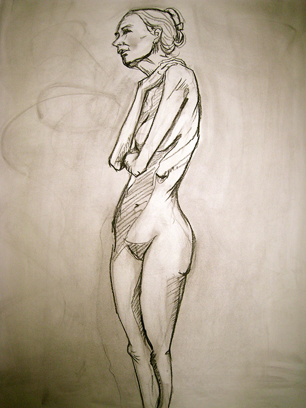 Medium: charcoal. 2011