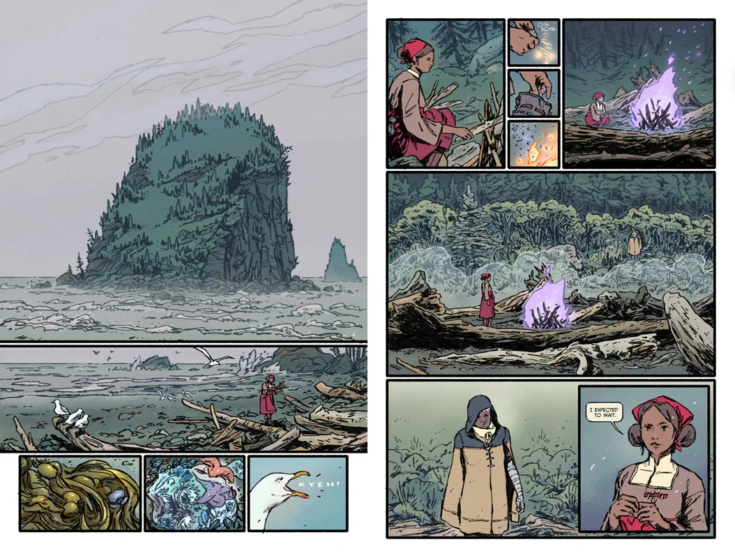 Pages from Exisle available for purchase: https://gumroad.com/l/exisle