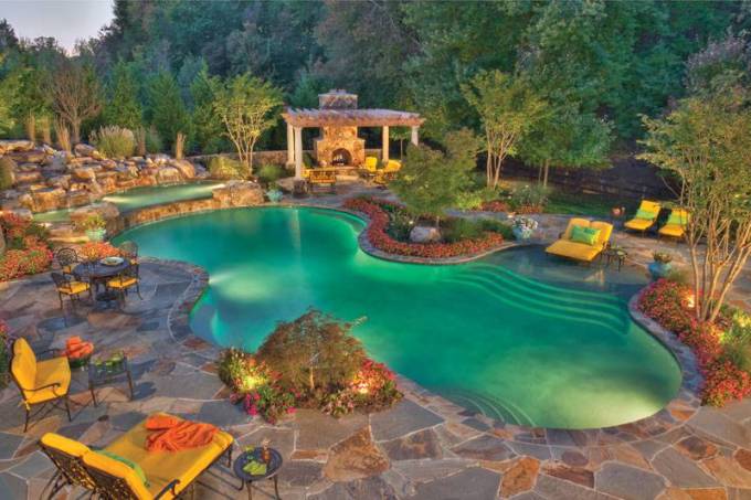 Image by Pool & Spa Outdoor via Lewis Aquatech Pools