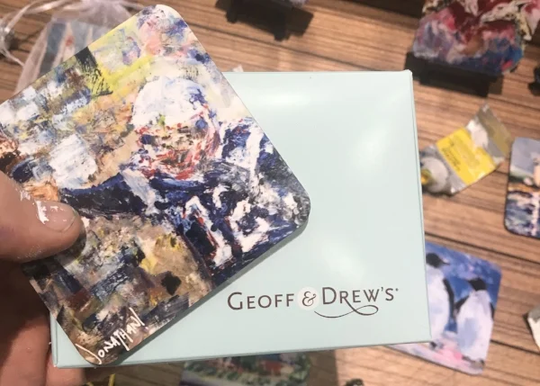 Turning Coasters into Delicious Geoff & Drew’s Cookies