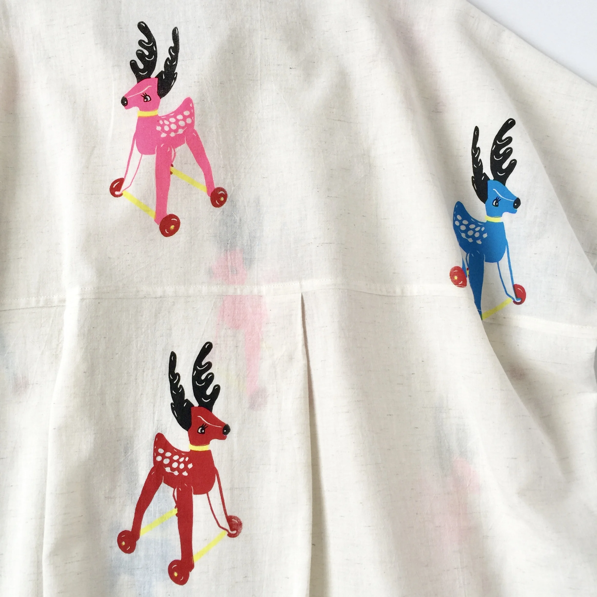 Aloha Picnic - Aloha Shirt - Nara Deer
