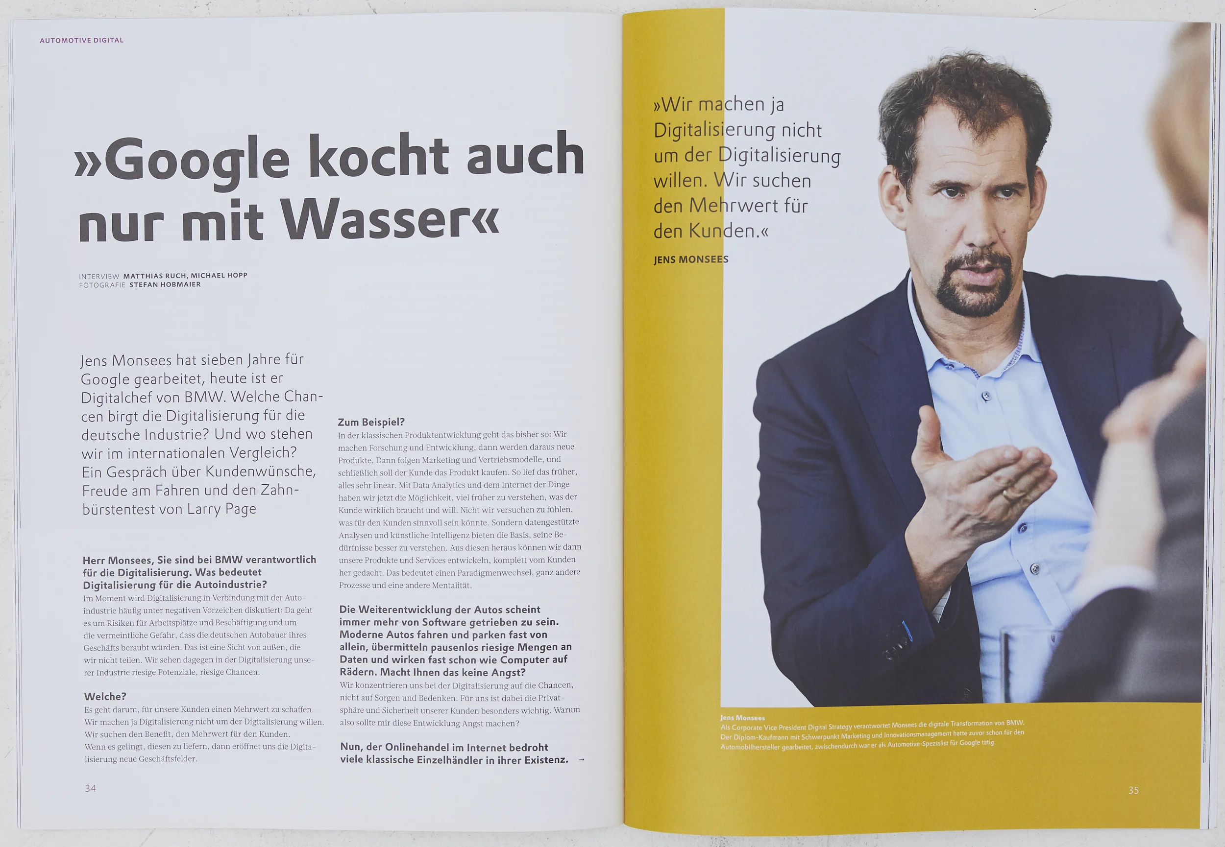 Tearsheets, published