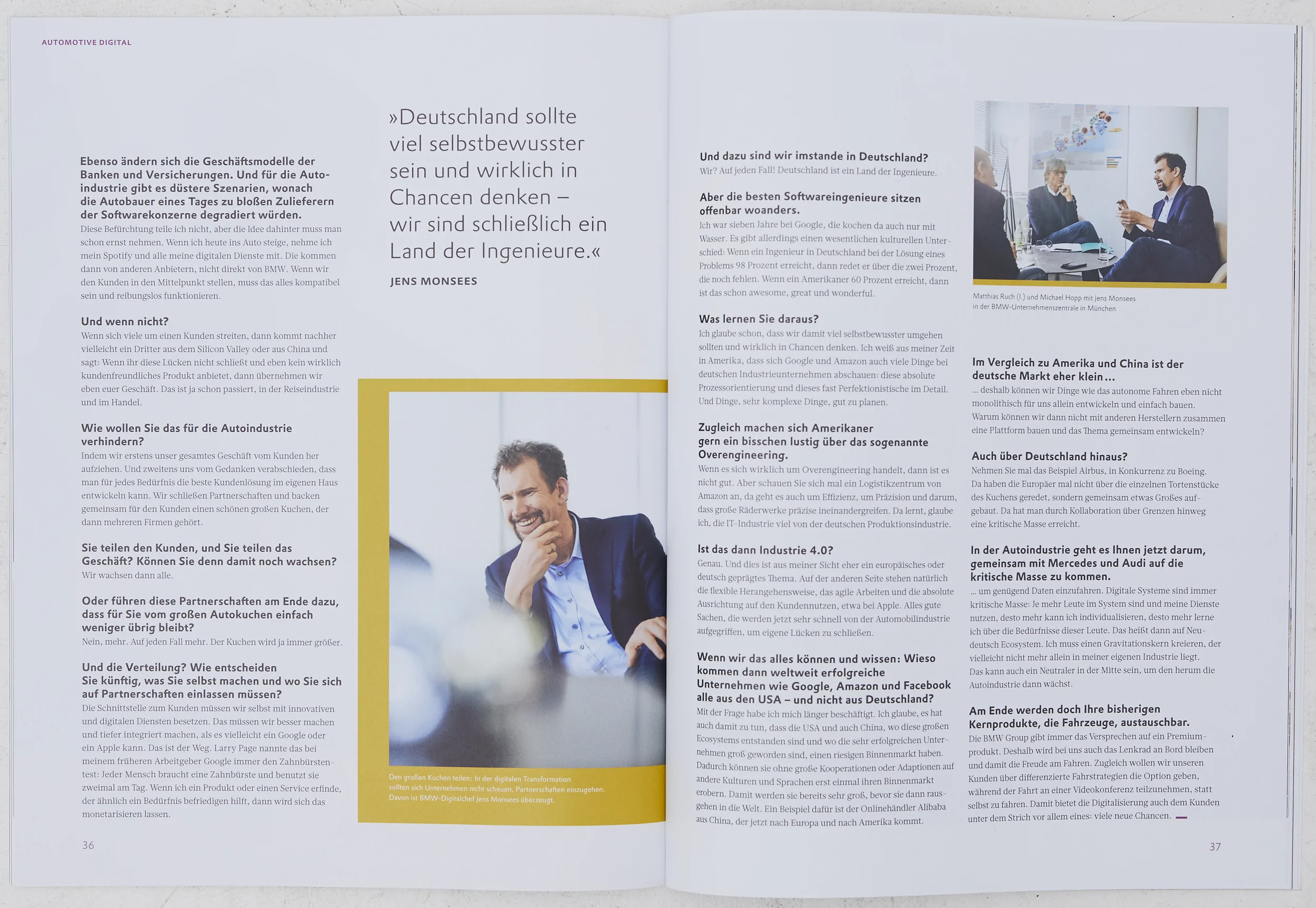Tearsheets, published