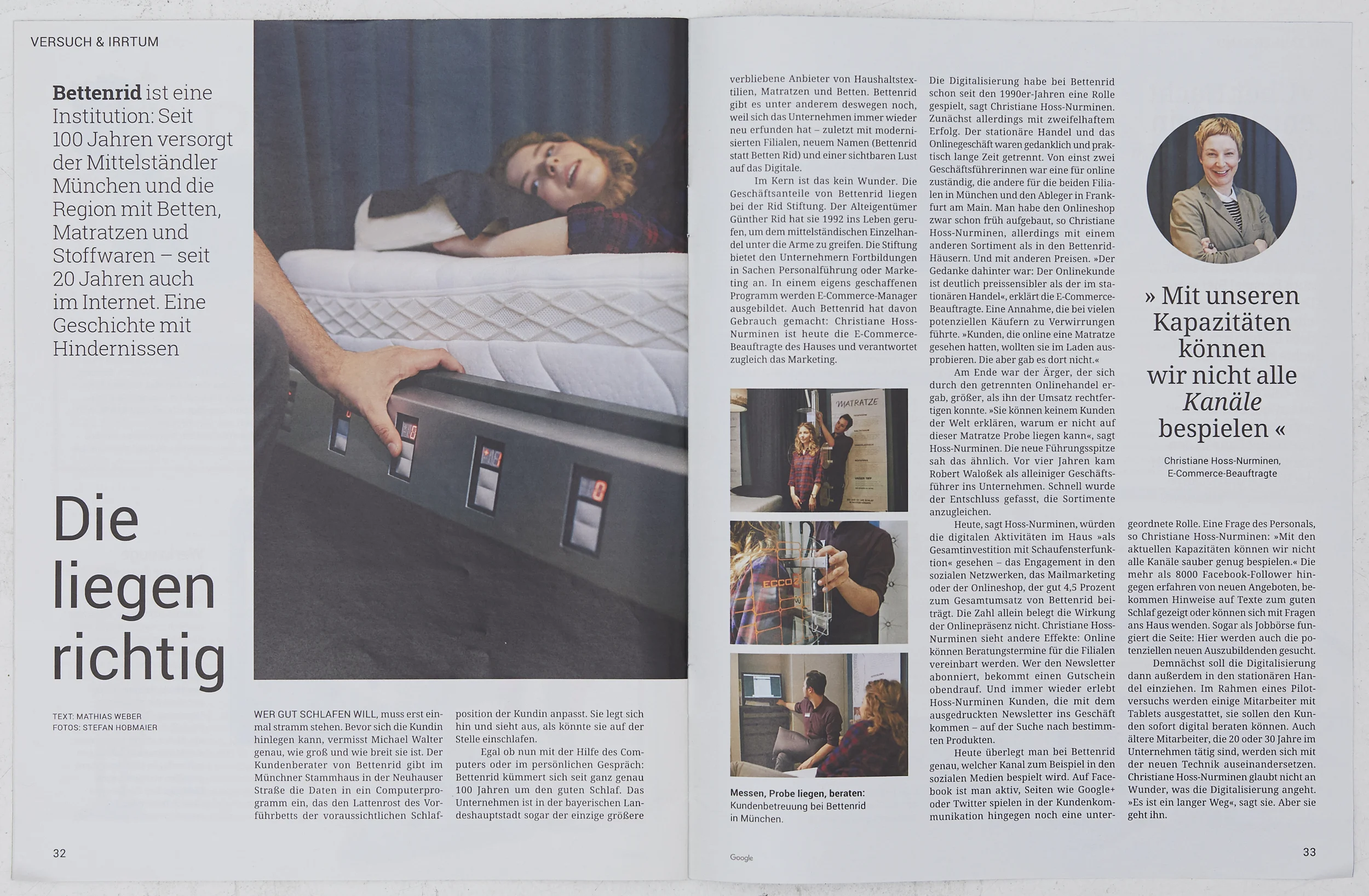 Tearsheets, published