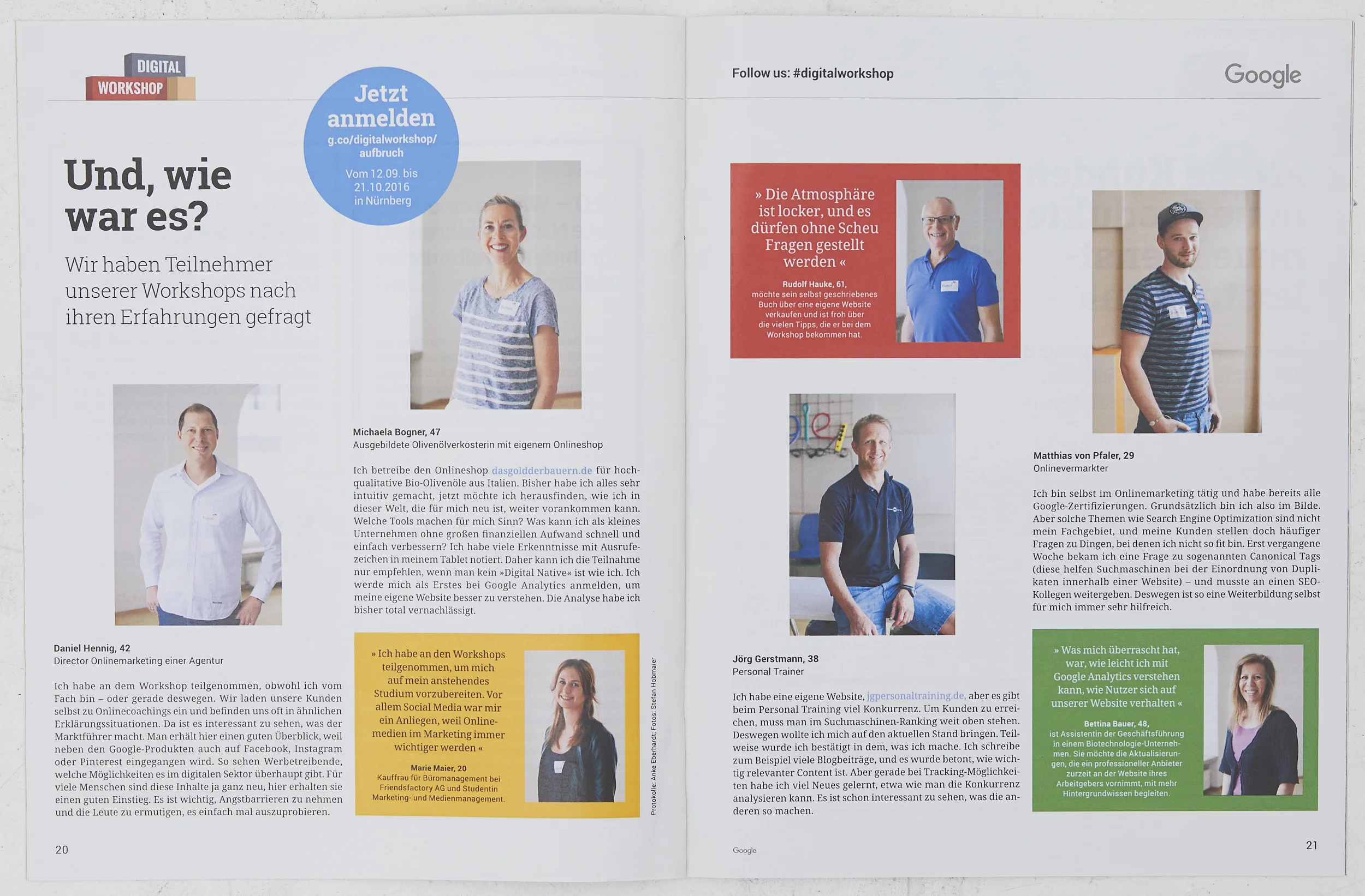 Tearsheets, published