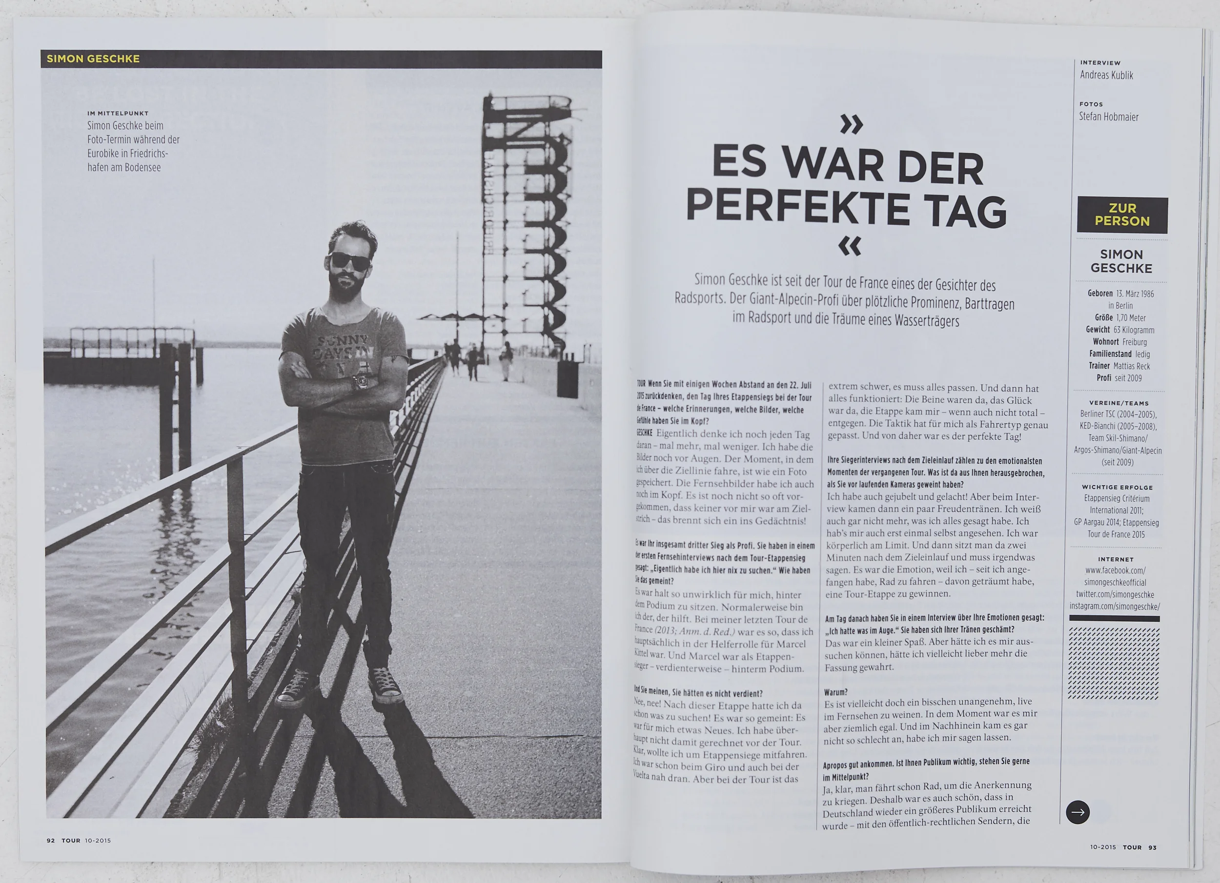 Tearsheets, published