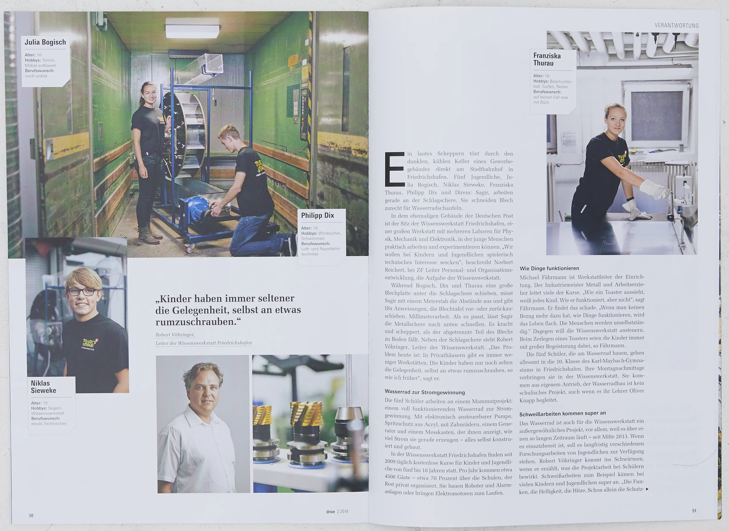 Tearsheets, published