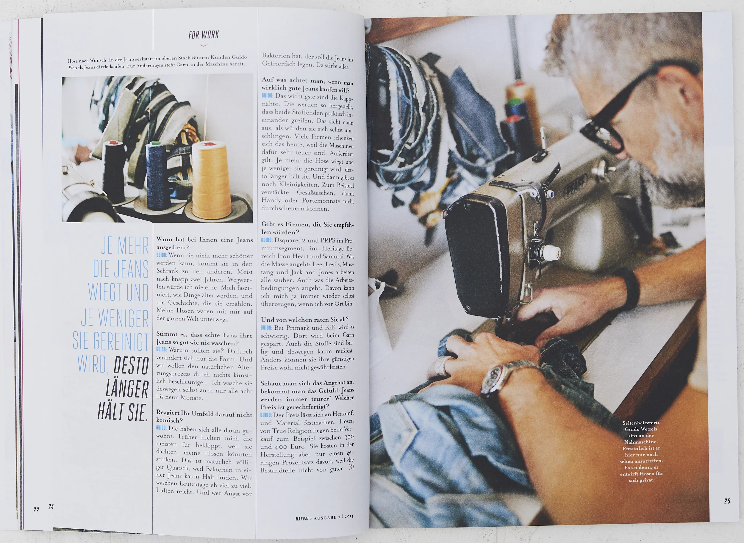 Tearsheets, published