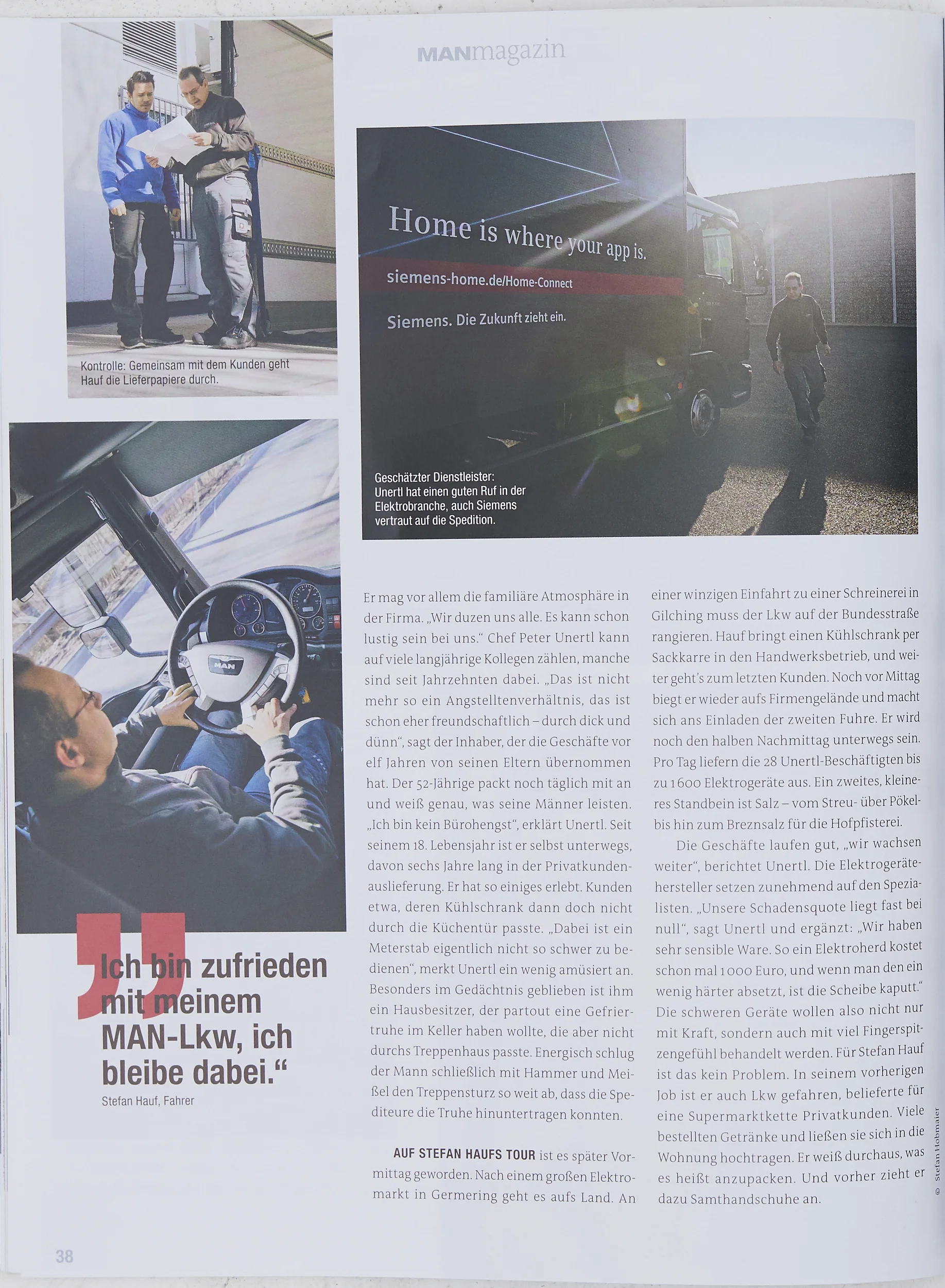 Tearsheets, published