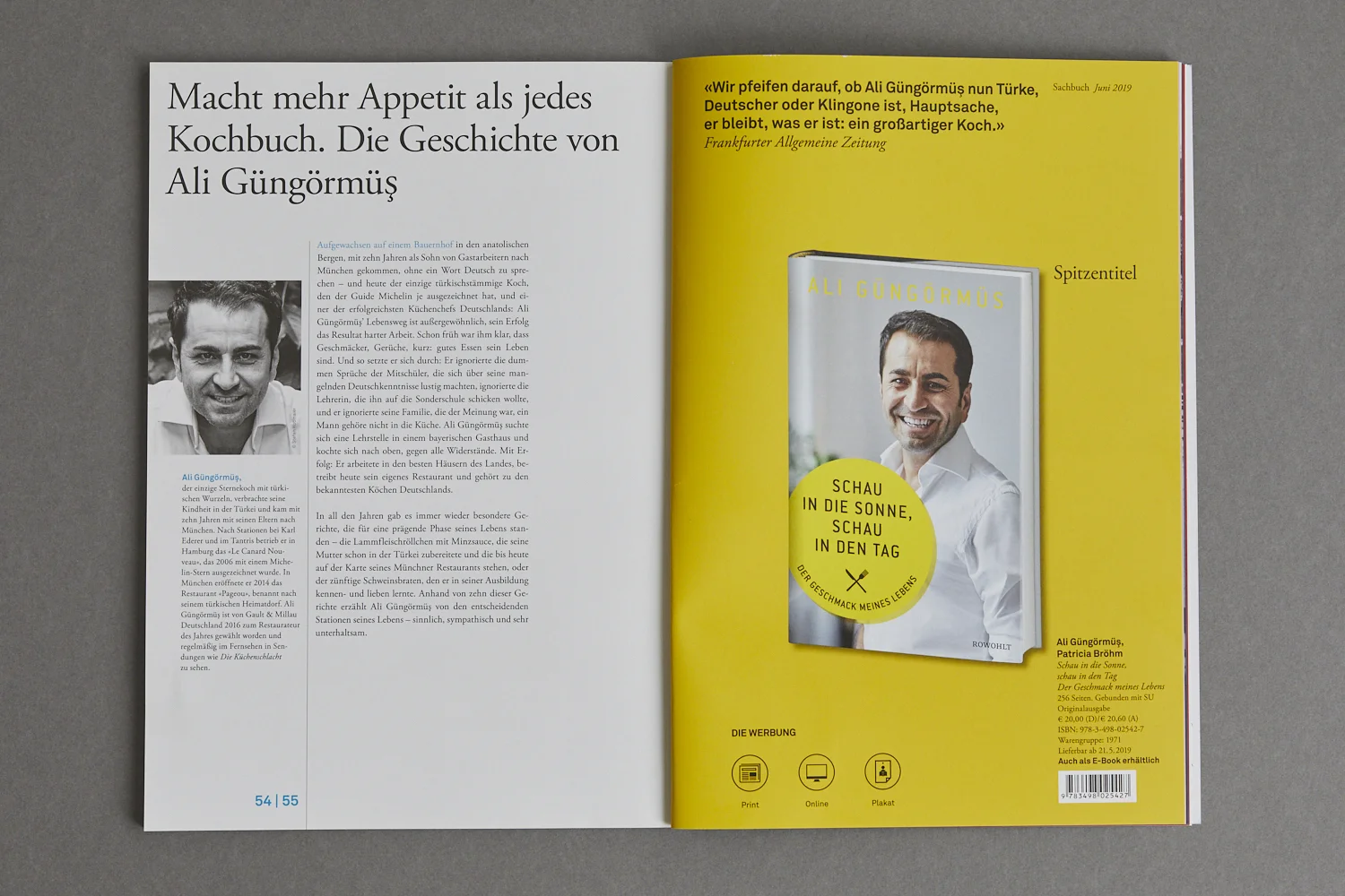 Tearsheets, published