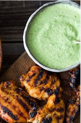 Chicken w Peruvian Green Sauce.png