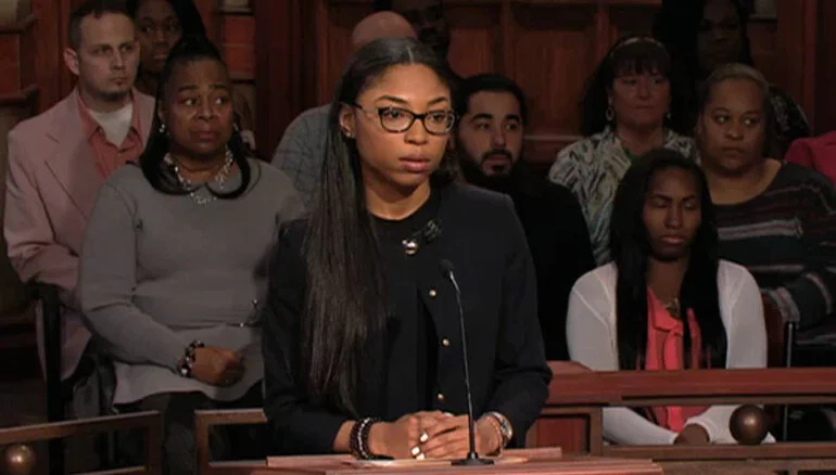 Watch Friday when a woman sues her ex, claiming the defendant abused her while she was pregnant. He claims she stabbed him with keys! Don’t miss a minute of this serious case.