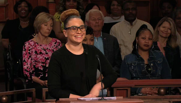 Watch Wednesday when a woman sues her former roommate, claiming the defendant’s friends called her racial slurs. What does the defendant say? Tune in to find out!