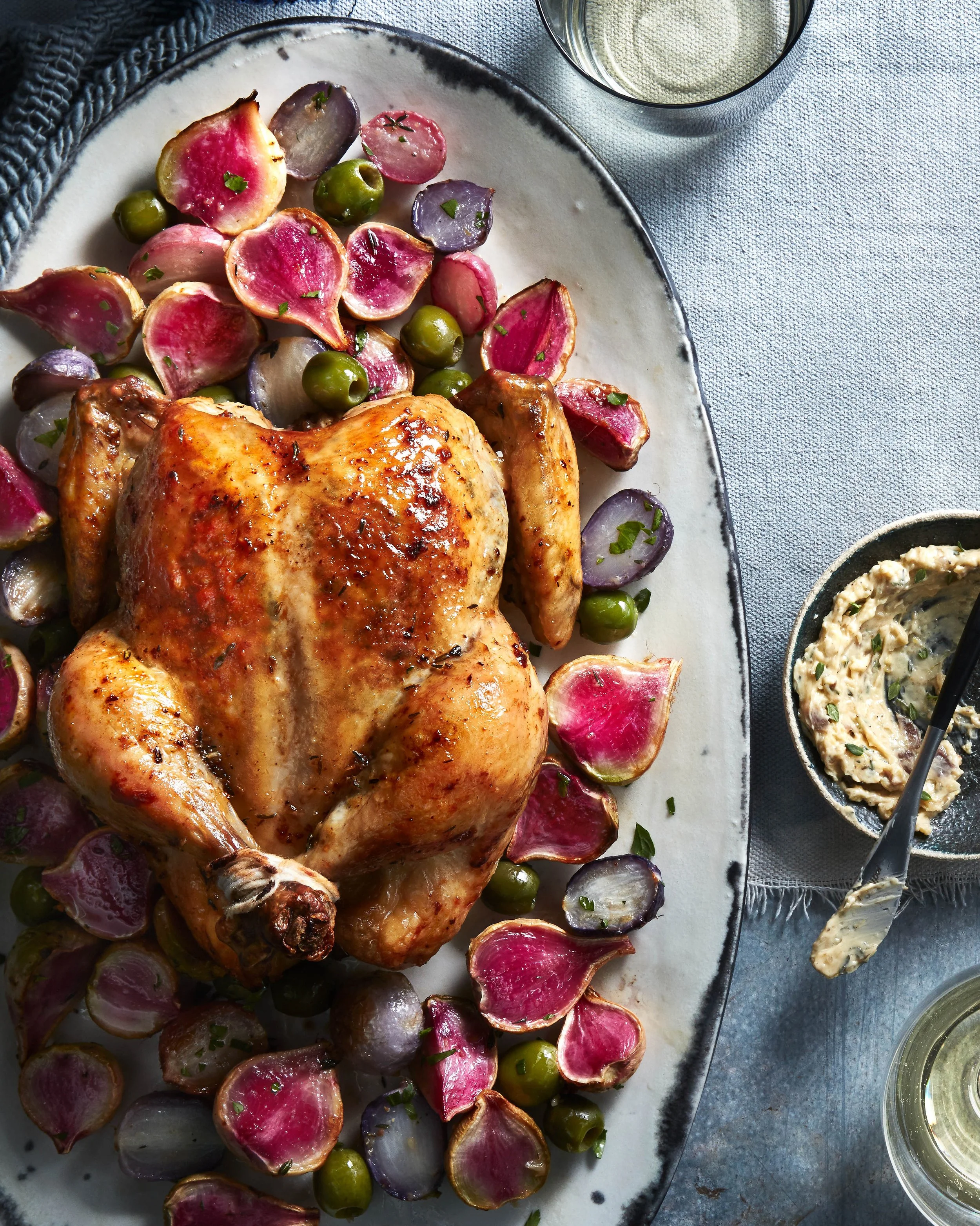 Roast Chicken Watermelon Radishes.jpg