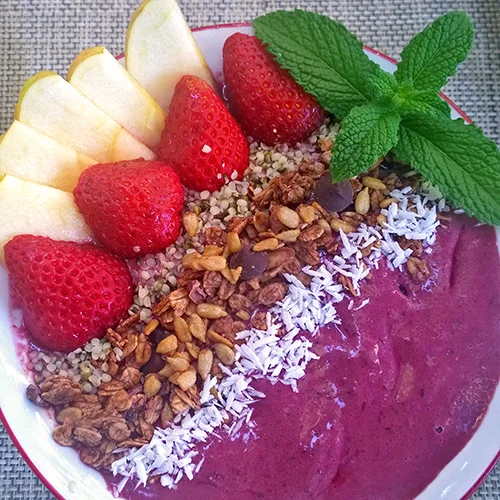 Beet Boost Cherry Smoothie Bowl