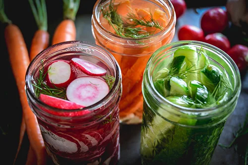 Simple Fermented Vegetables by Calm Eats