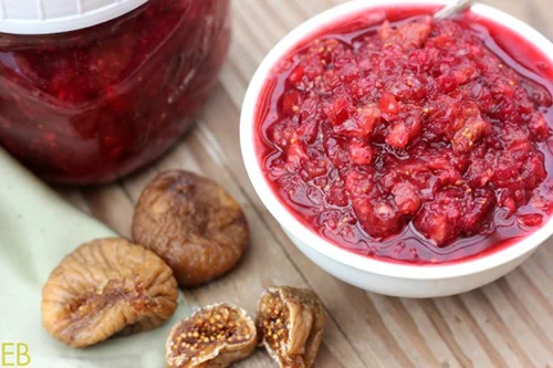 Fermented Cranberry Sauce with Figs Citrus and Cloves by Eat Beautiful