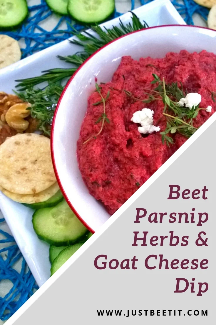 beet parsnip and herbs with goat cheese dip.jpg