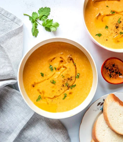 Romanian Roasted Garlic Soup by Little Sunny Kitchen