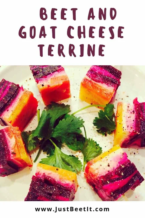 Beet and Goat Cheese Terrine — Just Beet It