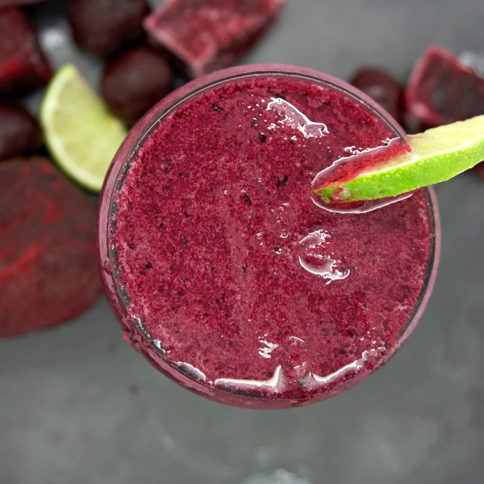 Beet, Cherry, and Lime Immunity-Boosting Smoothie (Vegan / Paleo)
