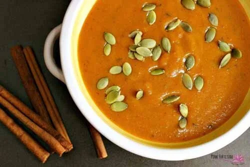 Ginger Pumpkin Bisque with Layers of Flavor (Gluten-Free / Vegan) by Pink Fortitude