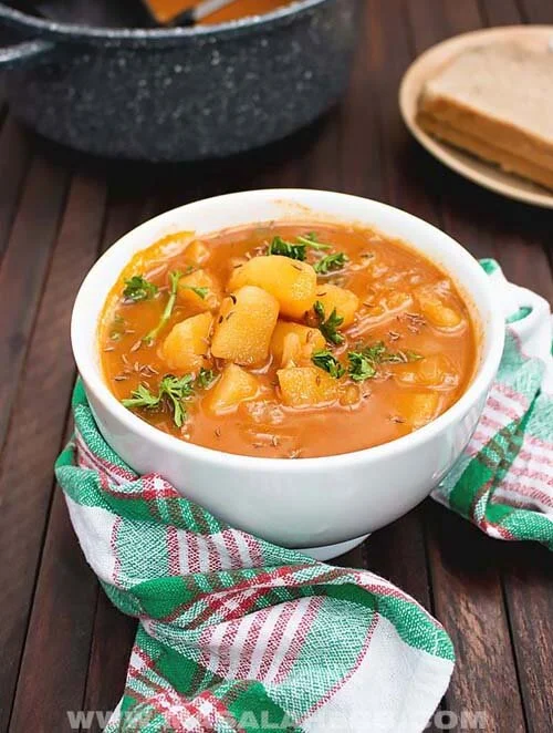 Vegetarian Potato Goulash by Masala Herb