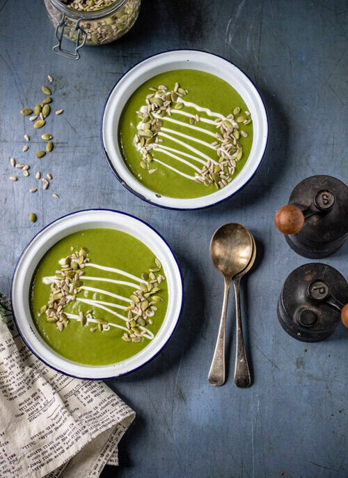 Quick Kale Soup by Veggie Desserts