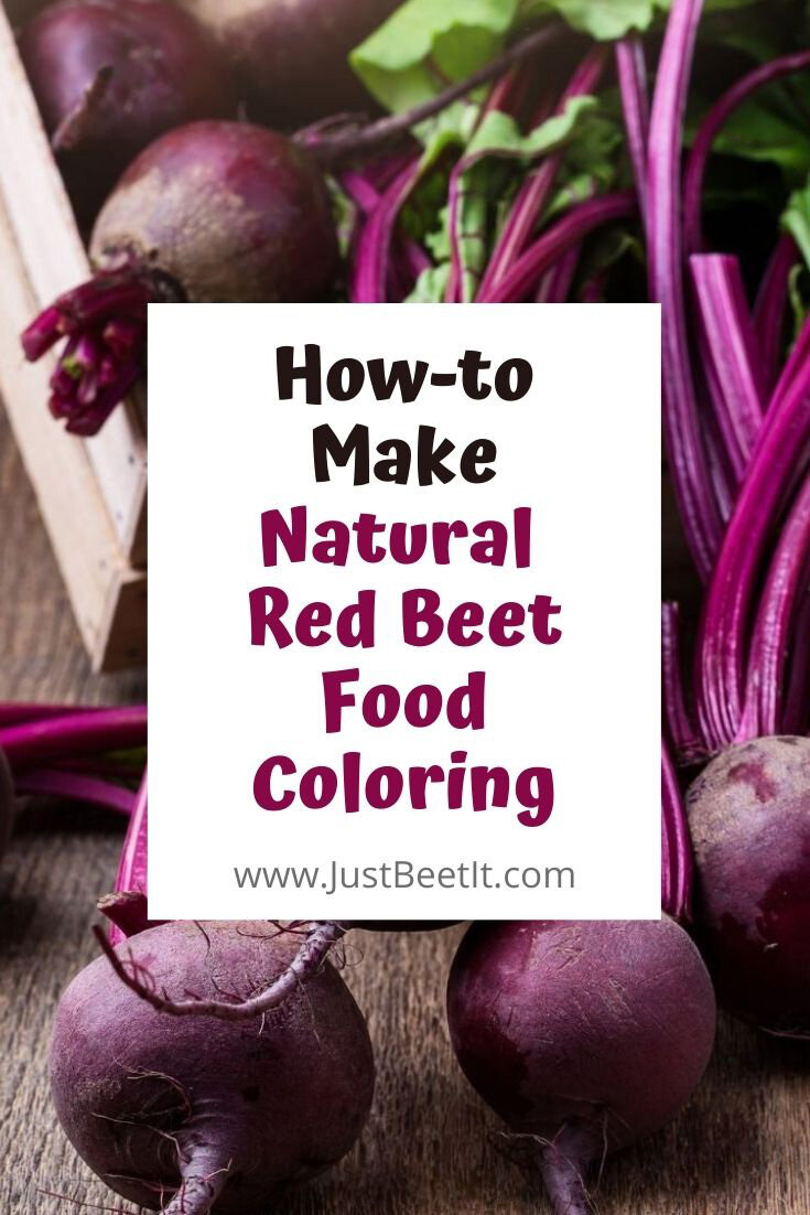 Beet Red Food Dye Recipe