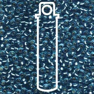 $3.40 Aqua Silver Lined (8-918)