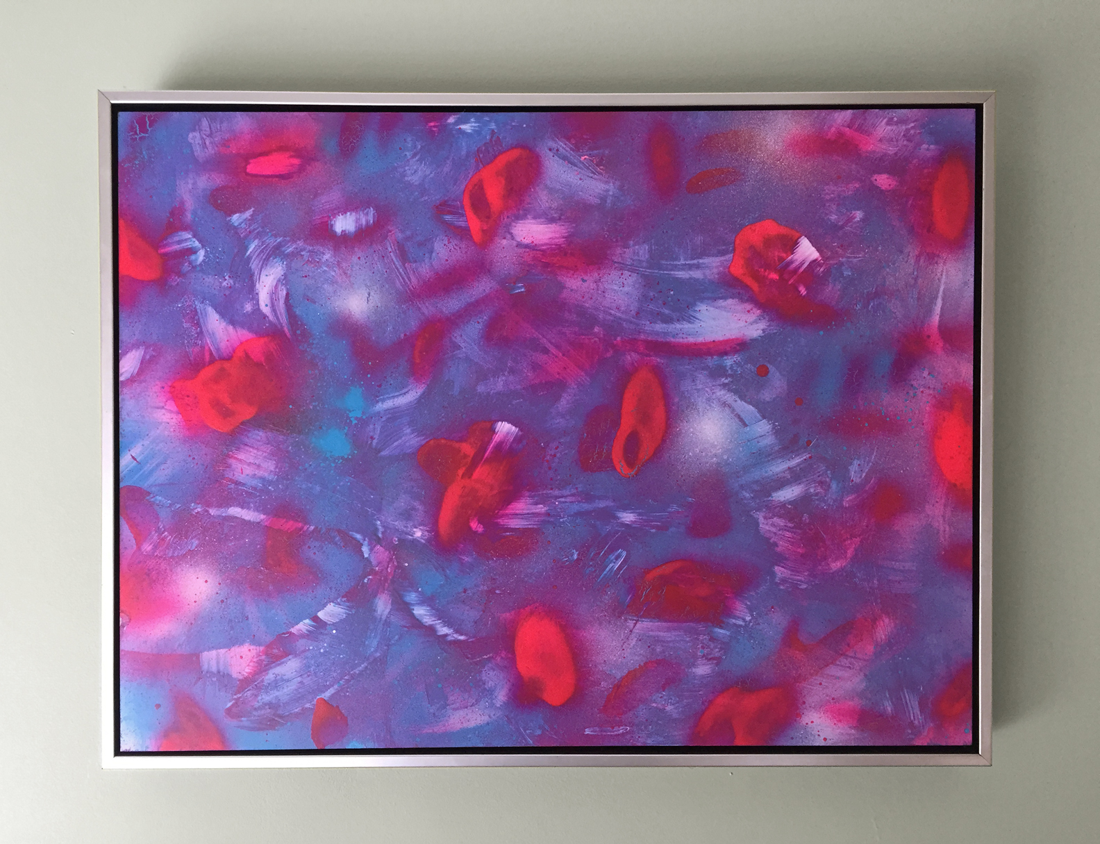 Finding Nemo 2014 Oil & enamel on panel 18 x 24 in.