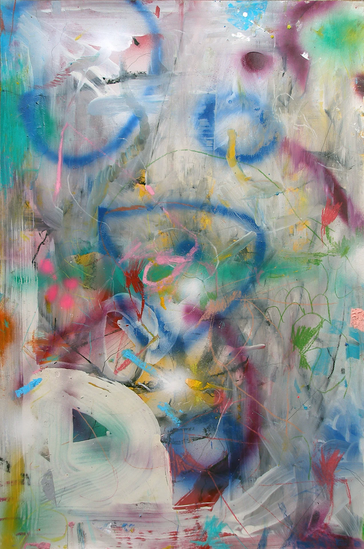 Daybreaker 2014 Mixed media on paper 23 x 35 in.