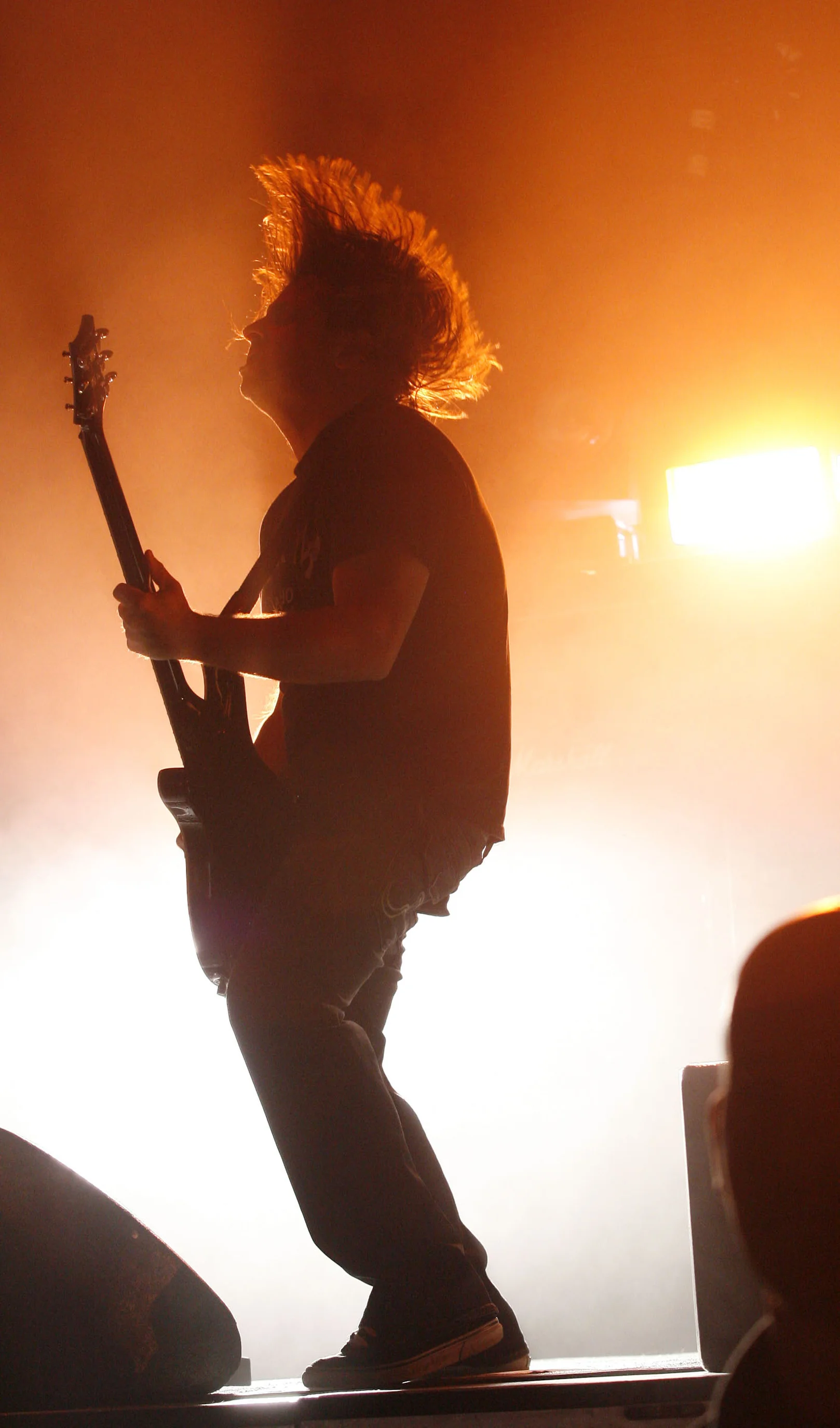  Guitar player Mike Mushok performs with Staind at the E Center in West Valley. 